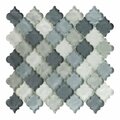 Andova Tiles ANDOVA TILES Grandio 2" x 2" Beveled Glass Arabesque Tile ANDGRA410